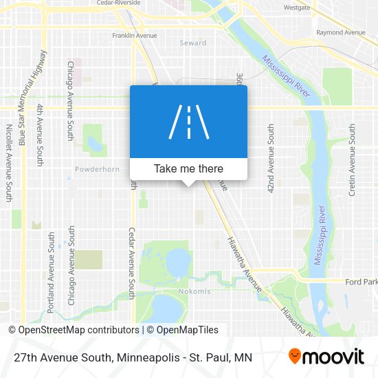 Mapa de 27th Avenue South