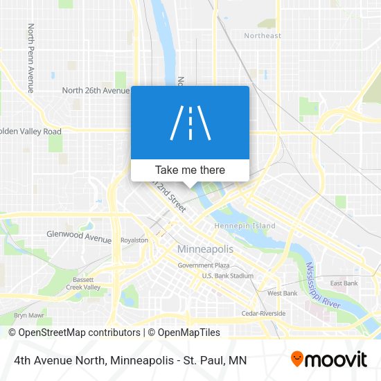 Mapa de 4th Avenue North