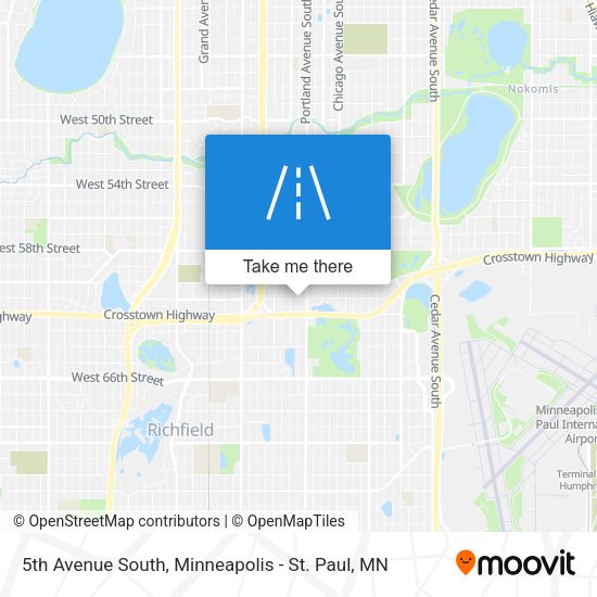 Mapa de 5th Avenue South