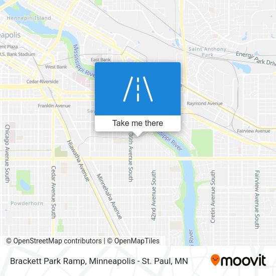 Mapa de Brackett Park Ramp