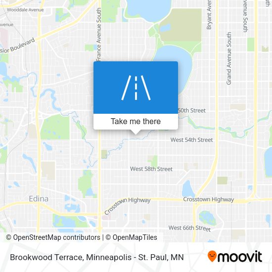 Brookwood Terrace map