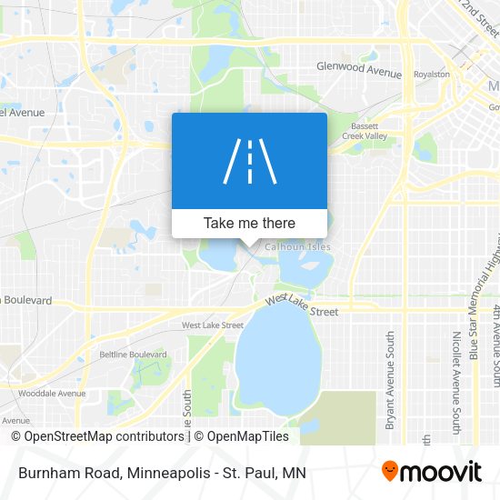 Mapa de Burnham Road