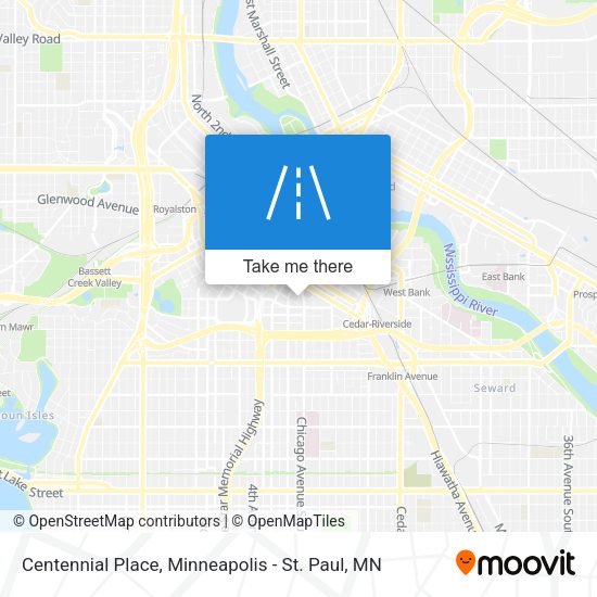 Centennial Place map