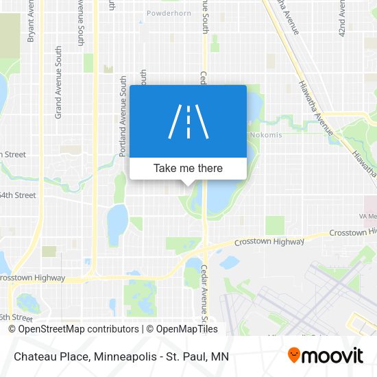 Chateau Place map