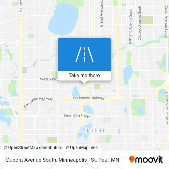 Dupont Avenue South map