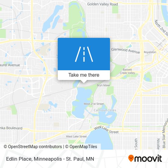 Edlin Place map