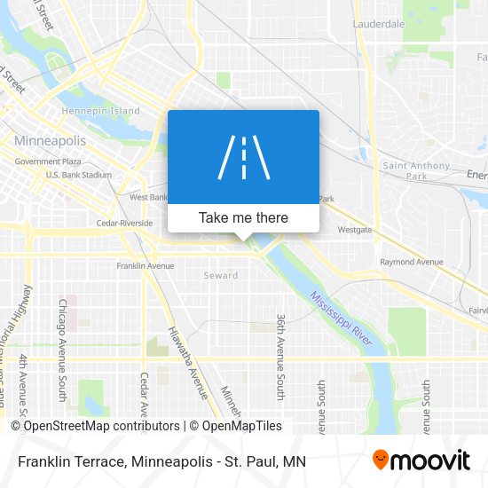 Mapa de Franklin Terrace
