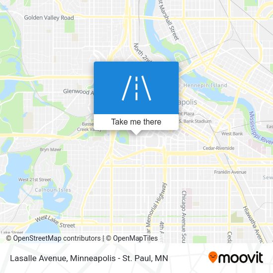 Lasalle Avenue map