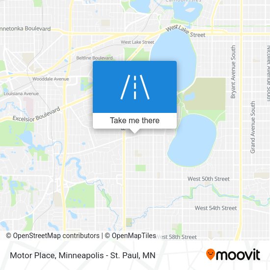 Motor Place map