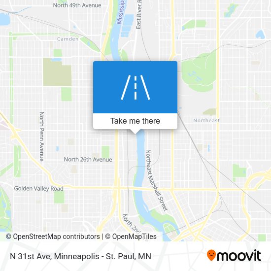 N 31st Ave map