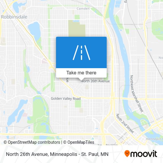 Mapa de North 26th Avenue