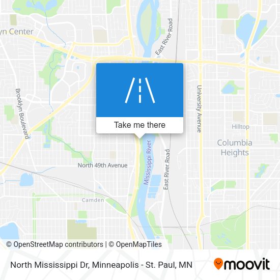 Mapa de North Mississippi Dr