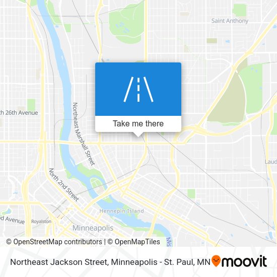 Mapa de Northeast Jackson Street