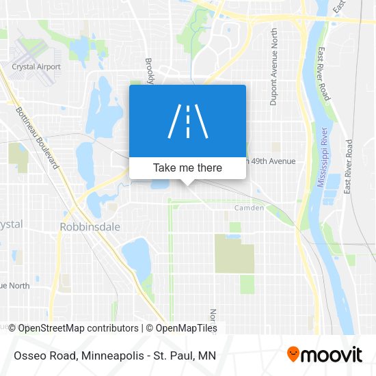 Mapa de Osseo Road