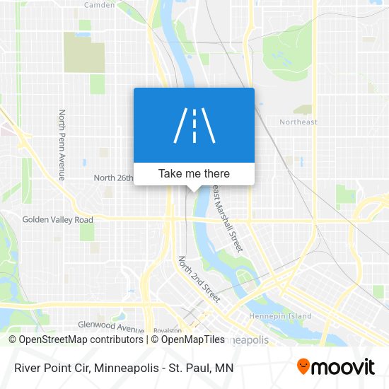 Mapa de River Point Cir