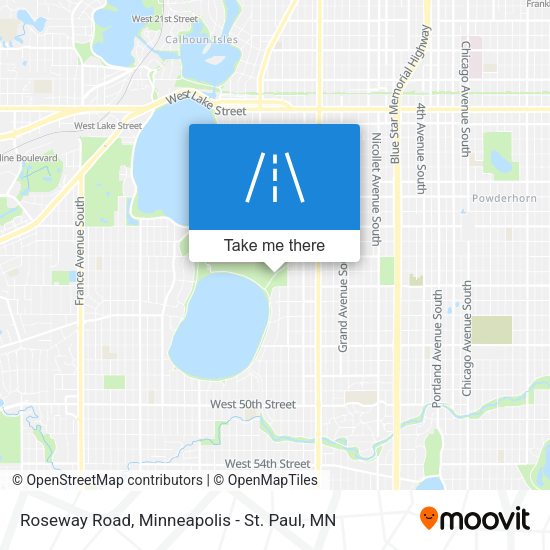 Mapa de Roseway Road