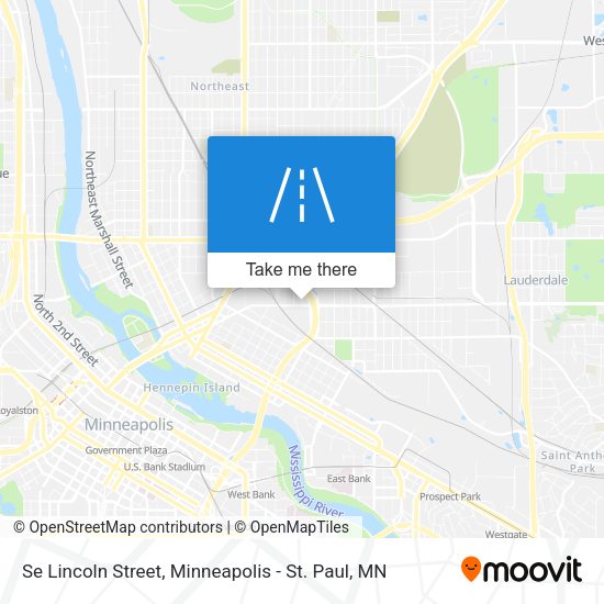Se Lincoln Street map
