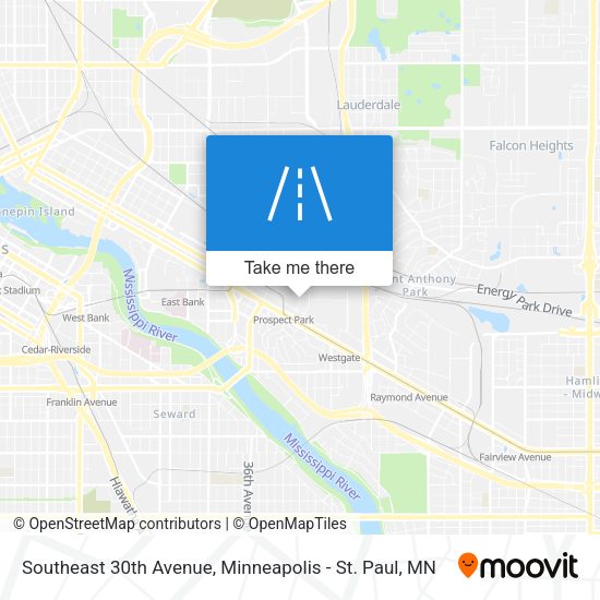Mapa de Southeast 30th Avenue