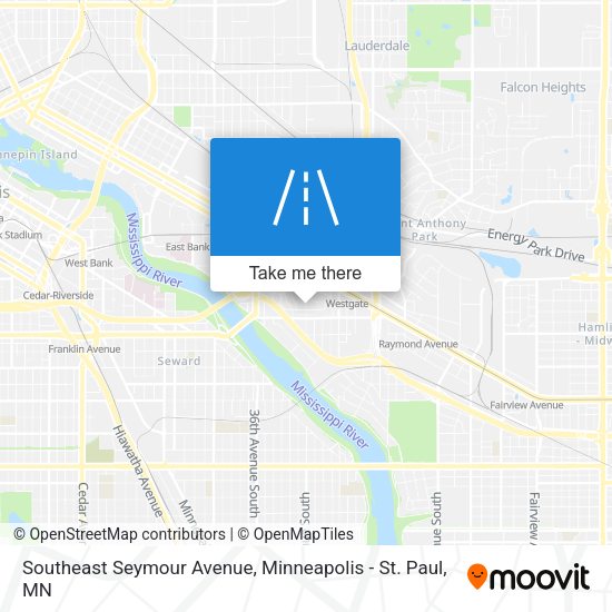 Southeast Seymour Avenue map