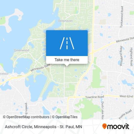 Mapa de Ashcroft Circle