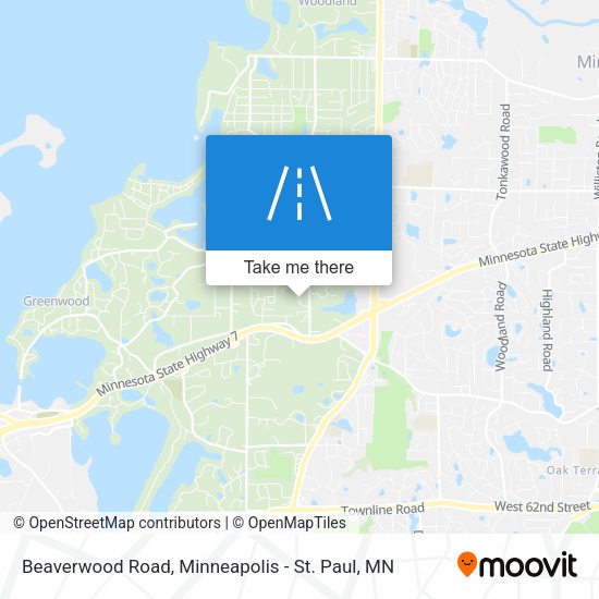 Beaverwood Road map