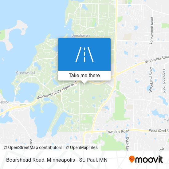 Mapa de Boarshead Road