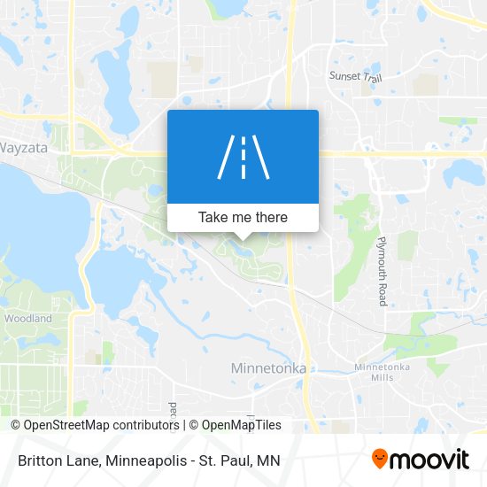 Mapa de Britton Lane