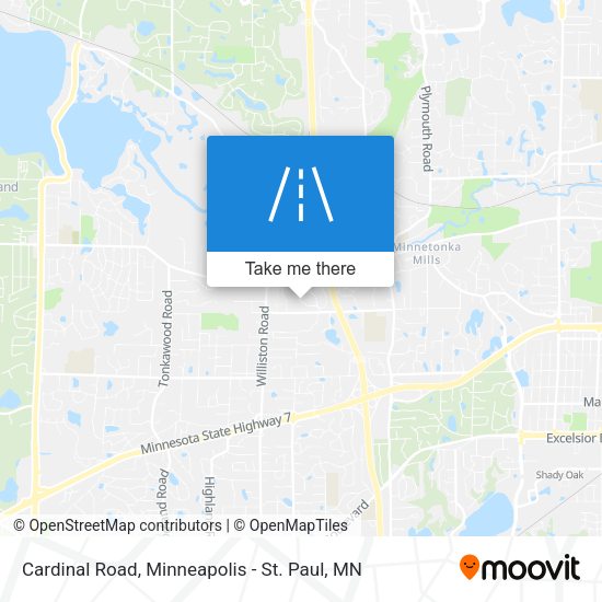 Cardinal Road map