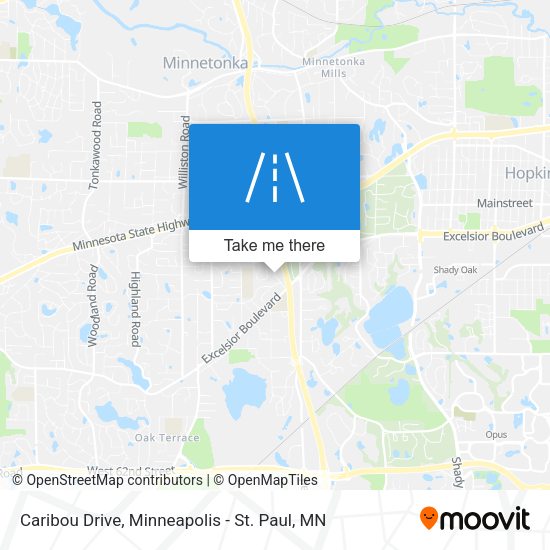 Mapa de Caribou Drive