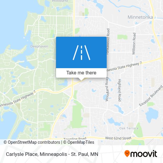 Carlysle Place map
