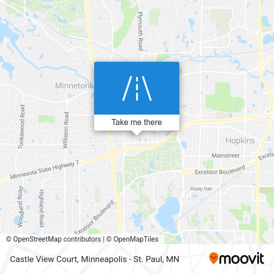 Castle View Court map