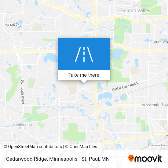 Cedarwood Ridge map