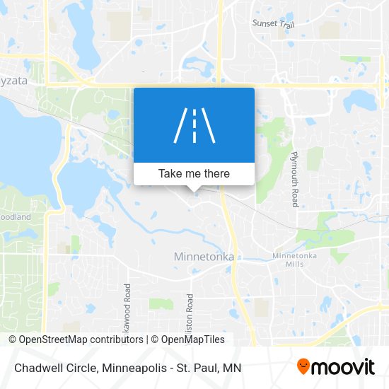 Chadwell Circle map