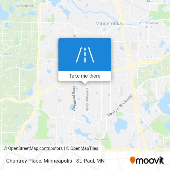 Mapa de Chantrey Place
