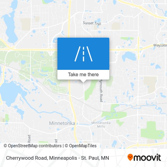 Cherrywood Road map