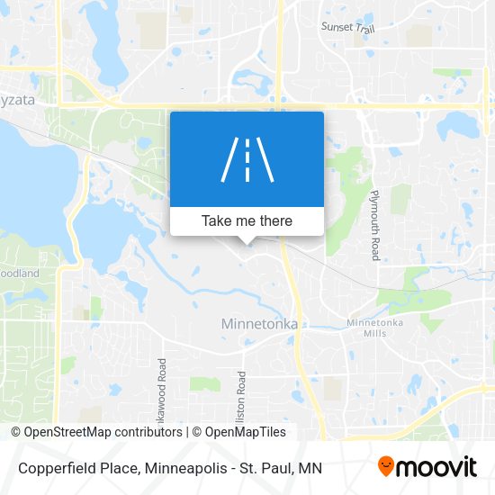 Copperfield Place map