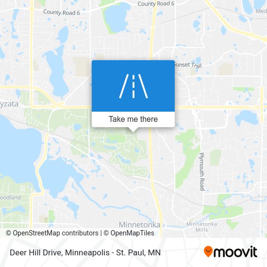Deer Hill Drive map