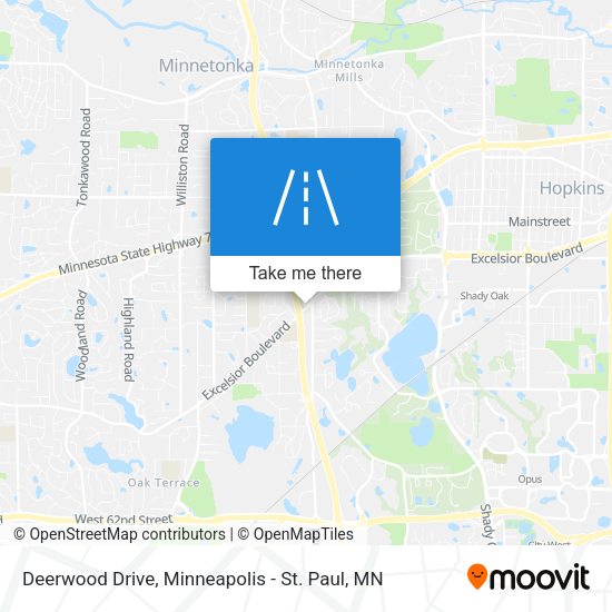 Mapa de Deerwood Drive