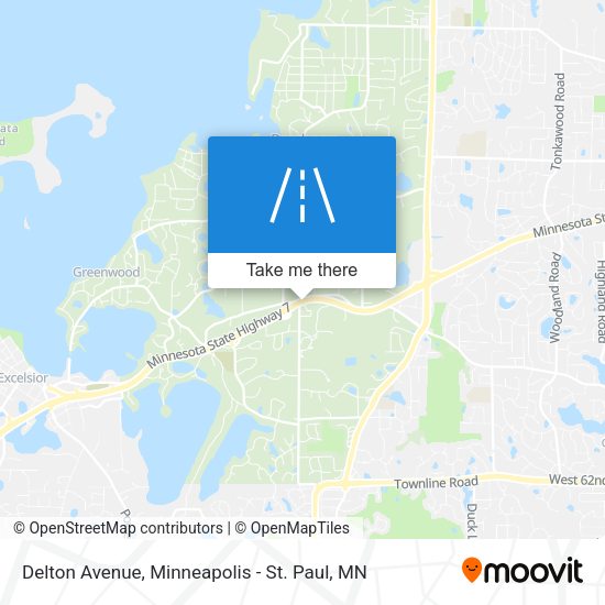 Mapa de Delton Avenue