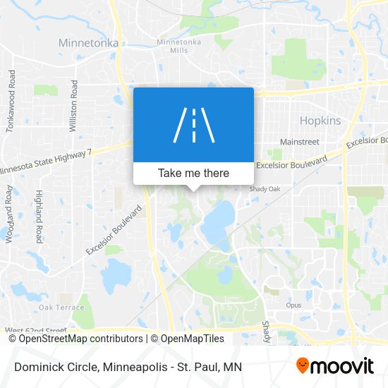 Dominick Circle map