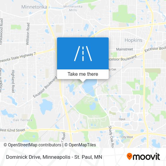 Dominick Drive map
