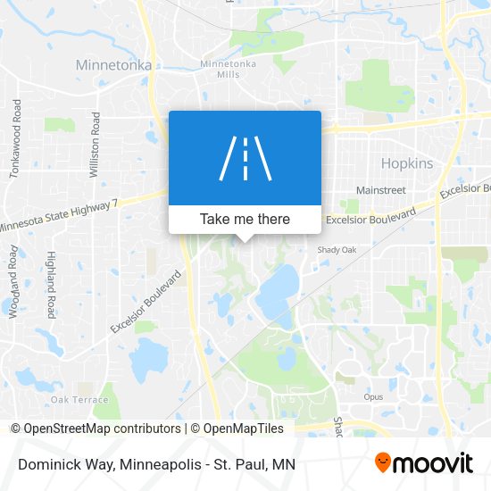Dominick Way map