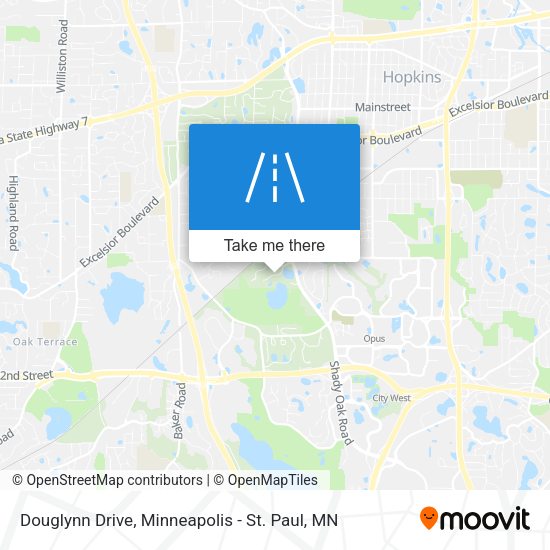 Douglynn Drive map