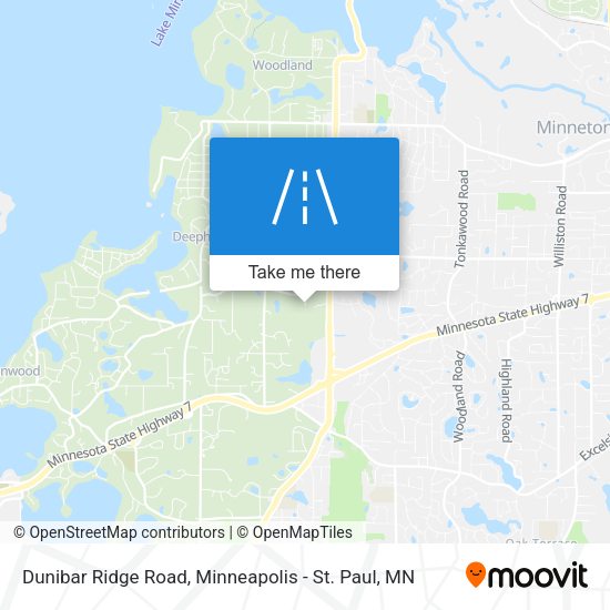 Mapa de Dunibar Ridge Road