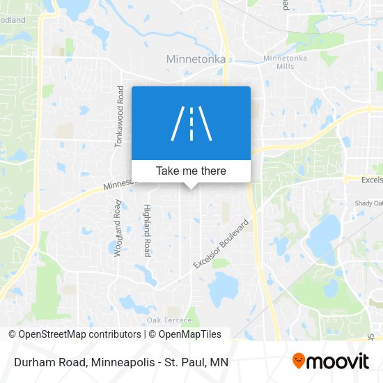 Mapa de Durham Road
