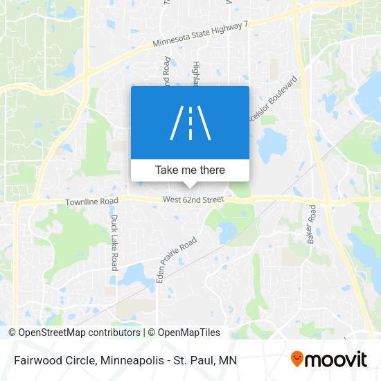 Mapa de Fairwood Circle