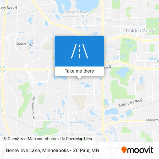 Genevieve Lane map