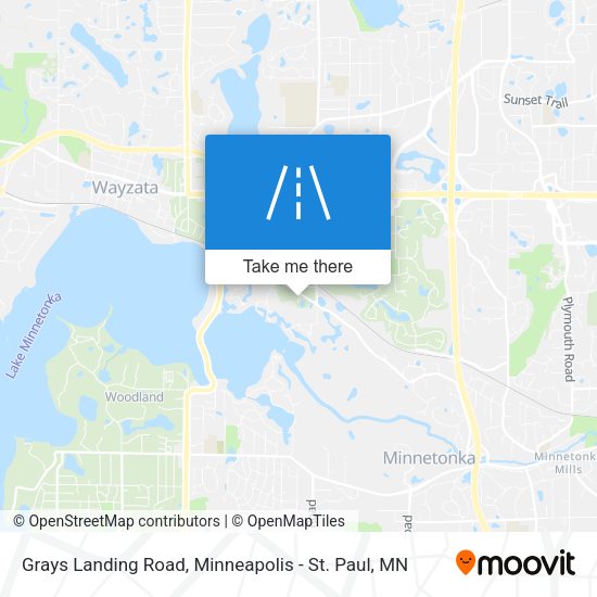 Mapa de Grays Landing Road