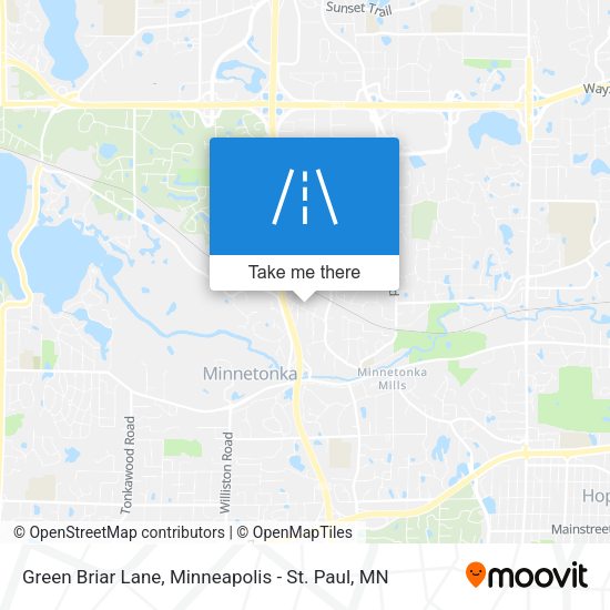 Mapa de Green Briar Lane