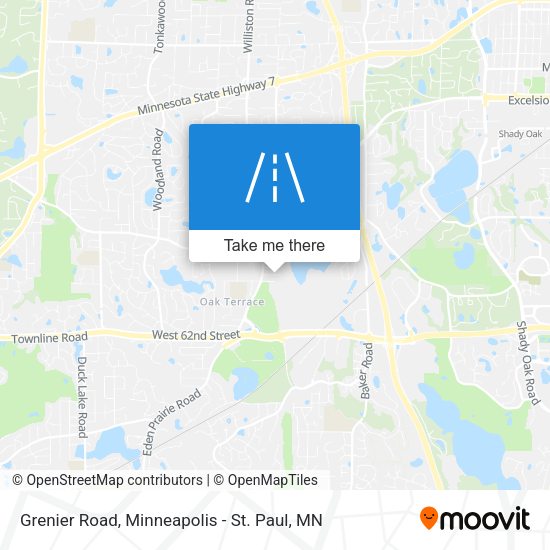 Grenier Road map
